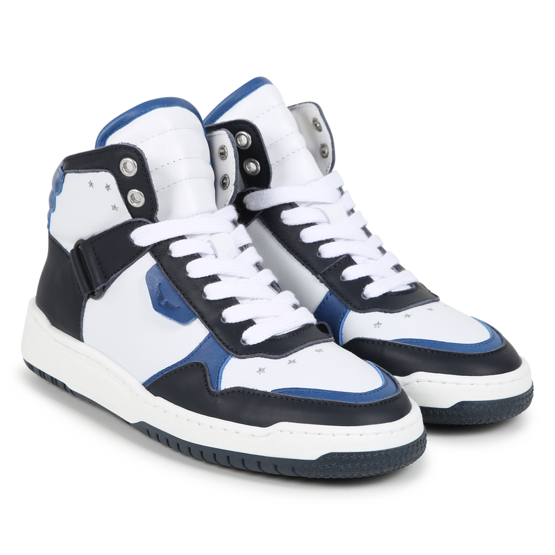 Zip-up leather trainers ZADIG & VOLTAIRE 
                        BOY