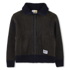 Zip-up knitted cardigan TIMBERLAND 
                    BOY