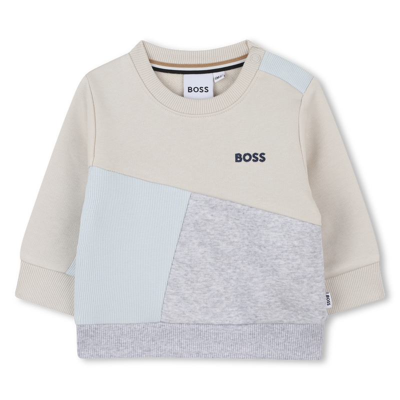 Round neck sweatshirt BOSS 
                        BOY