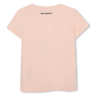 Short sleeve t-shirt KARL LAGERFELD KIDS 
                    GIRL