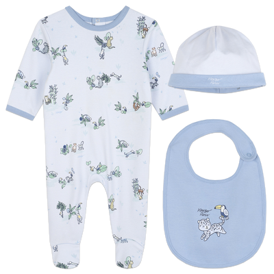 Pyjamas, bib and hat KENZO KIDS BOY