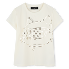 Short-sleeved T-shirt KARL LAGERFELD KIDS 
                    GIRL