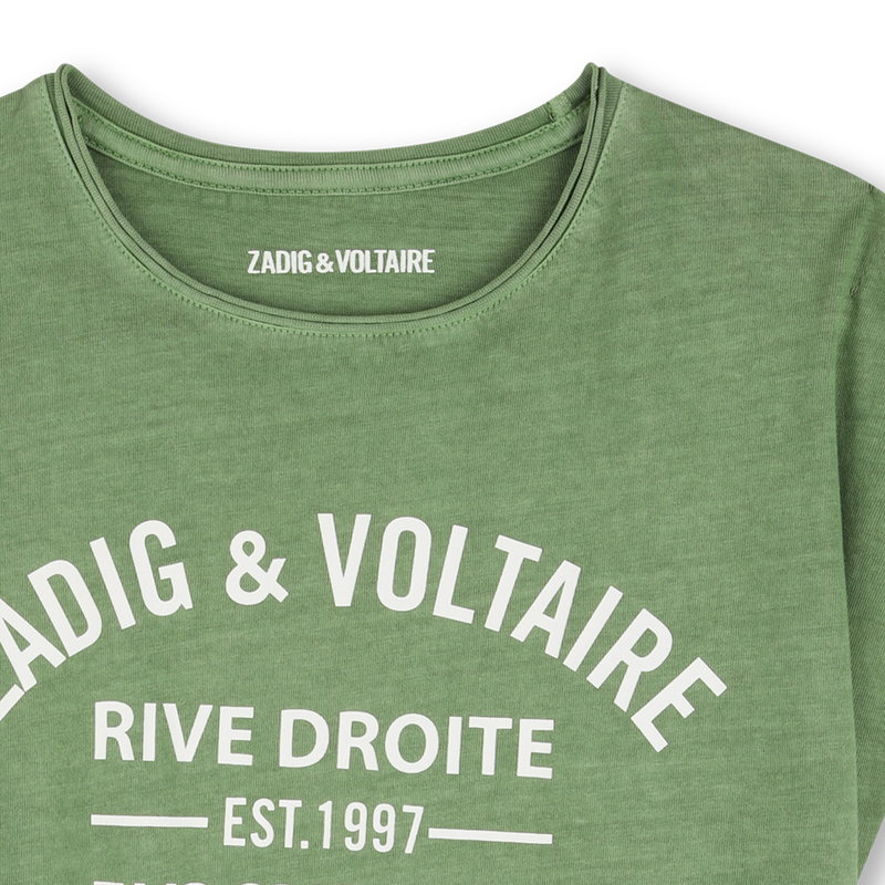 SHORT-SLEEVED T-SHIRT ZADIG & VOLTAIRE 
                        GIRL