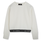 Long-sleeved sweatshirt KARL LAGERFELD KIDS 
                    GIRL