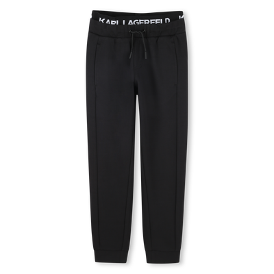 Jogging bottoms with pockets KARL LAGERFELD KIDS BOY