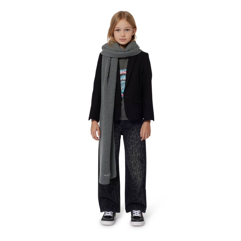 Hook-and-loop leather trainers ZADIG & VOLTAIRE 
                        BOY