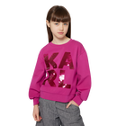 Long-sleeved sweatshirt KARL LAGERFELD KIDS 
                    GIRL