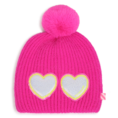 Soft novelty yarn beanie BILLIEBLUSH GIRL