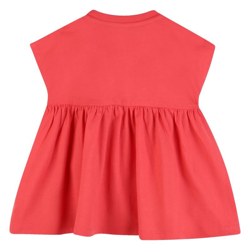 DRESS GATHERED AT THE WAIST KENZO KIDS 
                        GIRL