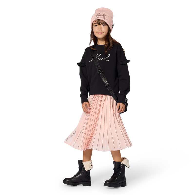 Long skirt KARL LAGERFELD KIDS 
                        GIRL