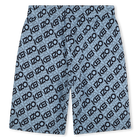 Printed Bermuda jogging shorts KENZO KIDS 
                    BOY