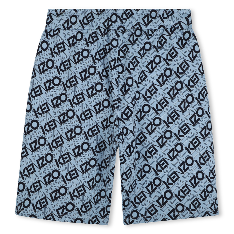 Printed Bermuda jogging shorts KENZO KIDS 
                        BOY