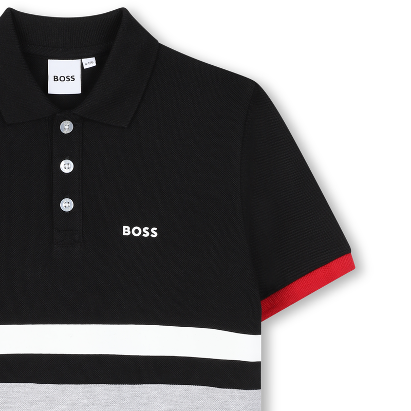 Cotton polo shirt BOSS 
                        BOY