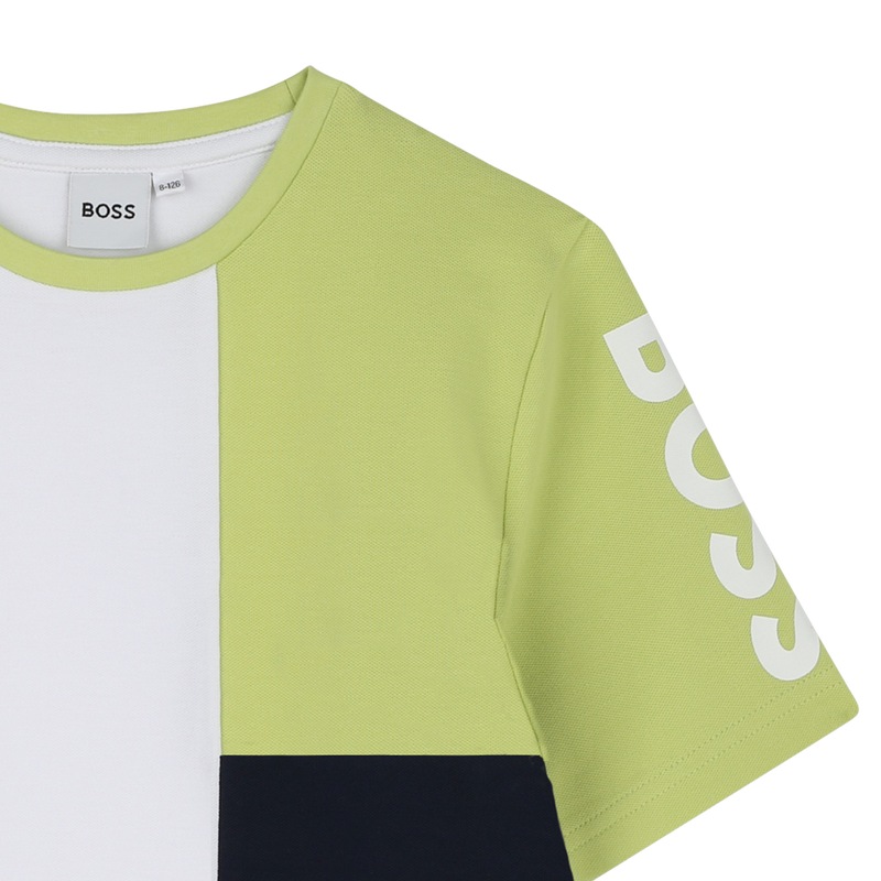 Cotton piqu&eacute; T-shirt BOSS 
                        BOY