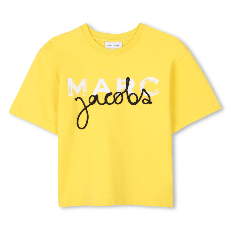 Round-neck cotton T-shirt MARC JACOBS 
                        BOY