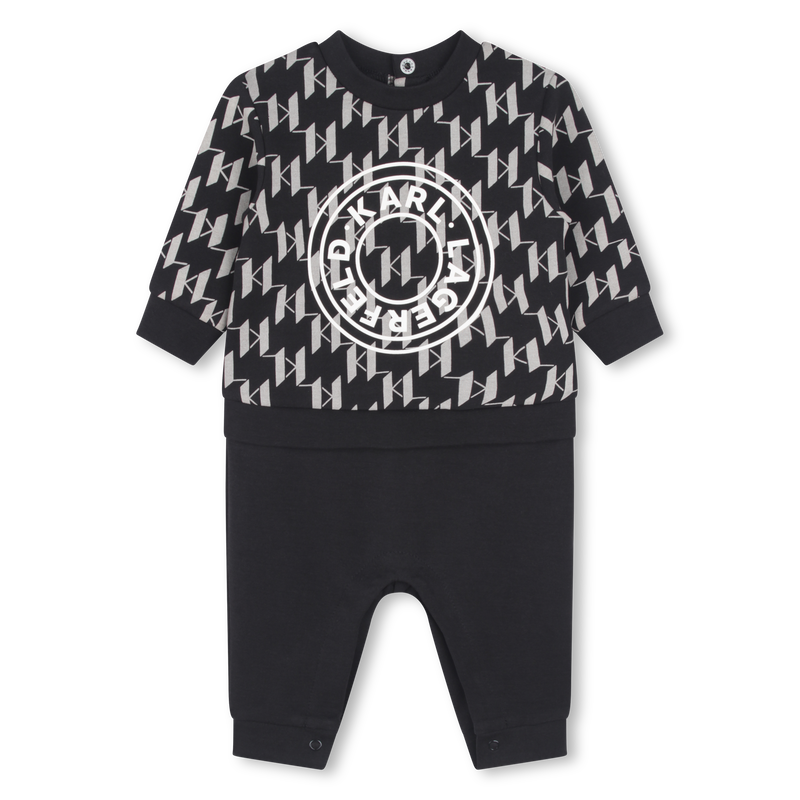 Printed onesie KARL LAGERFELD KIDS 
                        BOY