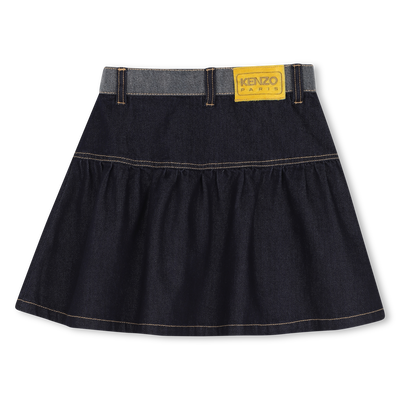 Denim skirt KENZO KIDS GIRL