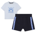 Printed T-shirt and shorts BOSS 
                    BOY