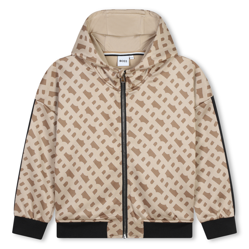 Jacquard hooded cardigan BOSS 
                        GIRL