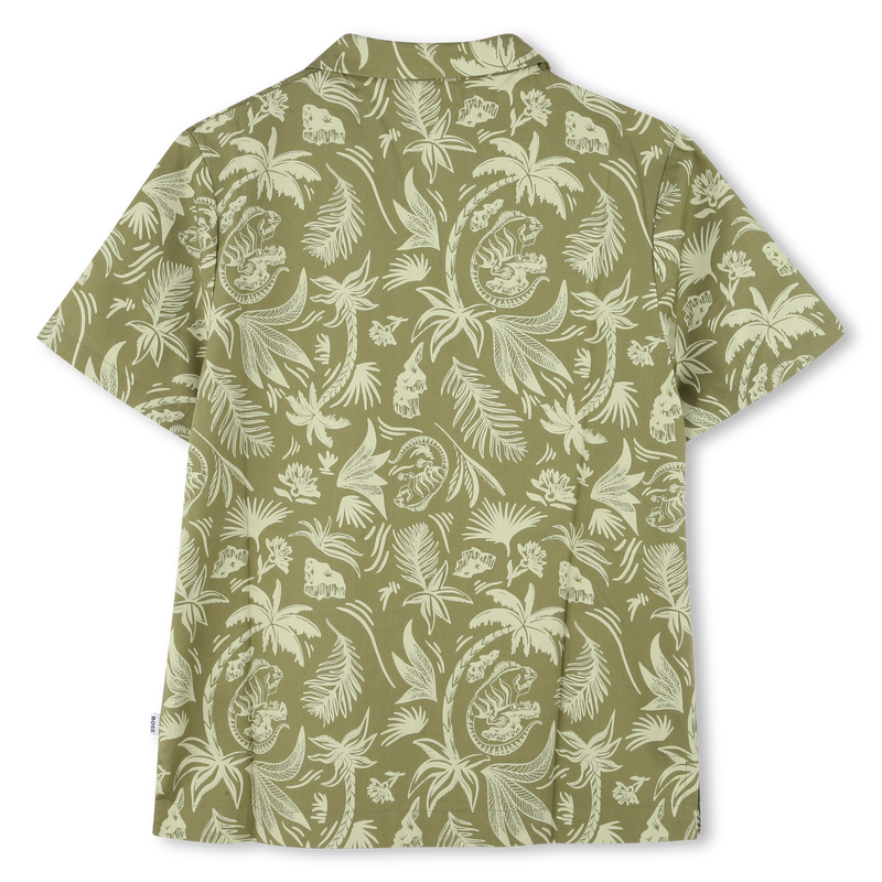 Cotton poplin shirt BOSS 
                        BOY