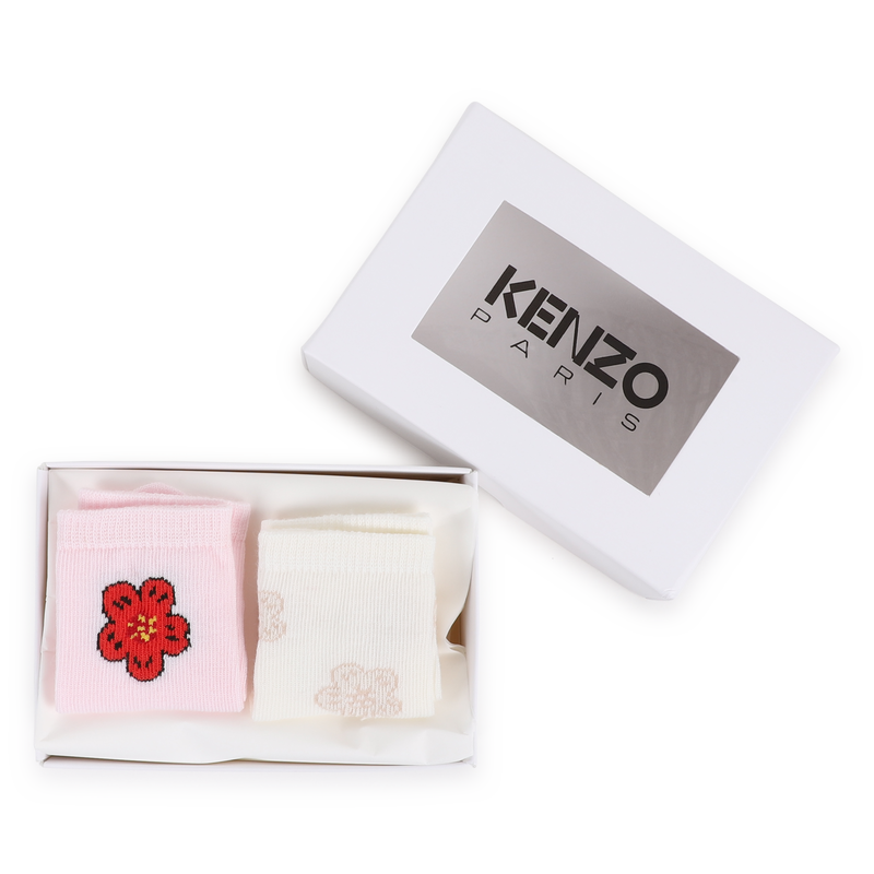 SET OF 2 PAIRS OF SOCKS KENZO KIDS 
                        UNISEX