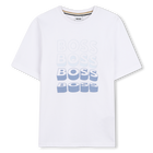 Short-sleeved t-shirt, WHITE, hi-res