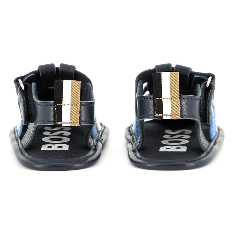 Hook-and-loop strap sandals BOSS 
                        BOY