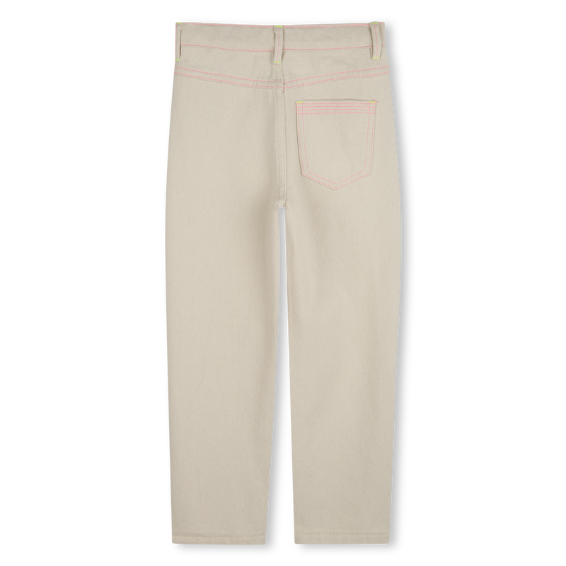 Studded cotton trousers BILLIEBLUSH 
                        GIRL