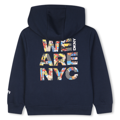 Hooded cardigan DKNY BOY