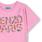 2-in-1 Logo print dress KENZO KIDS 
                    GIRL