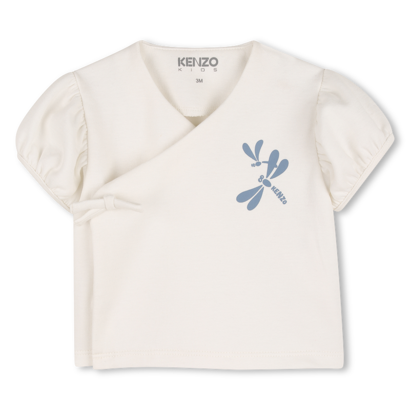 T-SHIRT, BUCKET HAT AND BIB SET KENZO KIDS 
                        GIRL