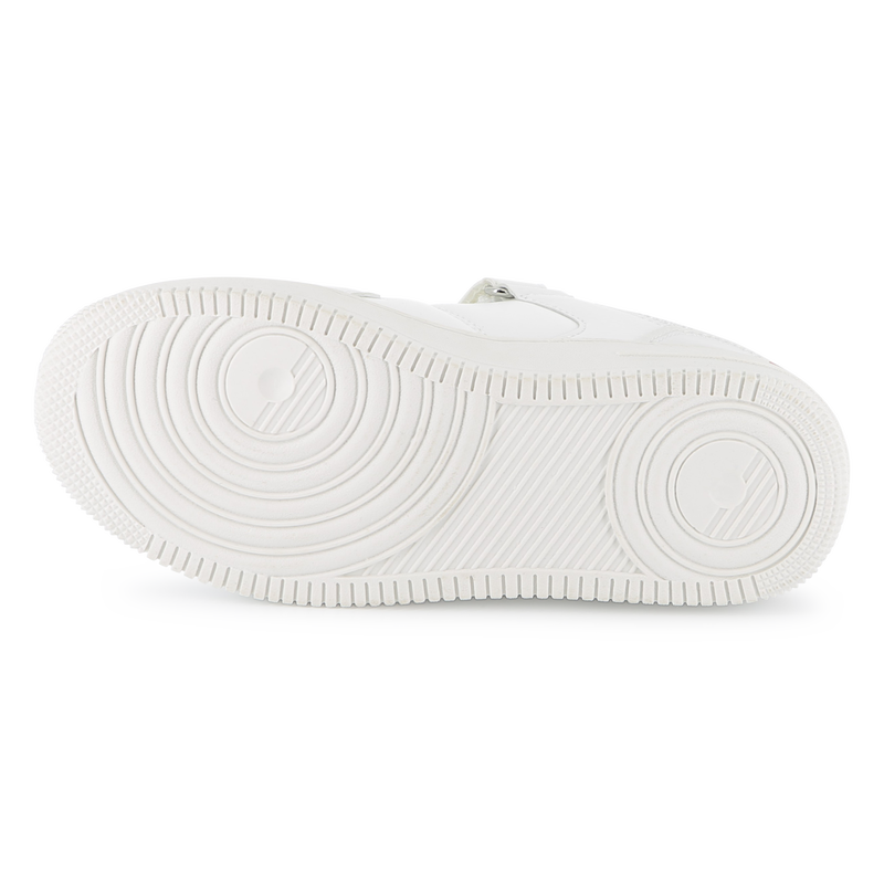 Lace-up hook-and-loop trainers HUGO 
                        BOY