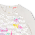 Cotton T-shirt with sequins BILLIEBLUSH 
                    GIRL