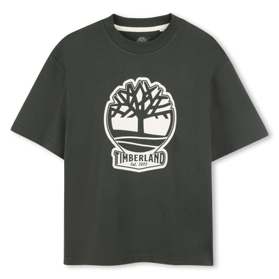 Two-tone T-shirt with logo TIMBERLAND BOY