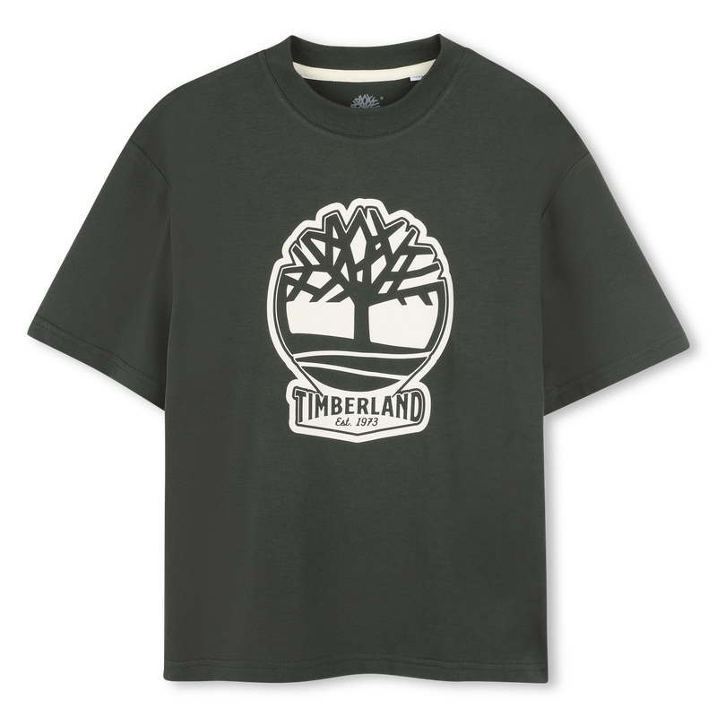 Two-tone T-shirt with logo TIMBERLAND 
                        BOY