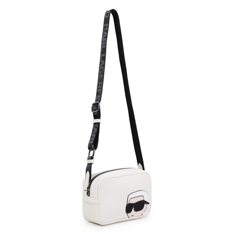 Adjustable handbag with badge KARL LAGERFELD KIDS 
                        GIRL
