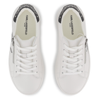 Cowhide leather trainers KARL LAGERFELD KIDS 
                    GIRL