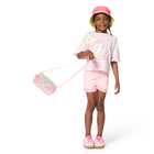 Bucket hat with badge BILLIEBLUSH 
                    GIRL