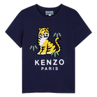 Printed t-shirt, MEDIEVAL BLUE, hi-res
