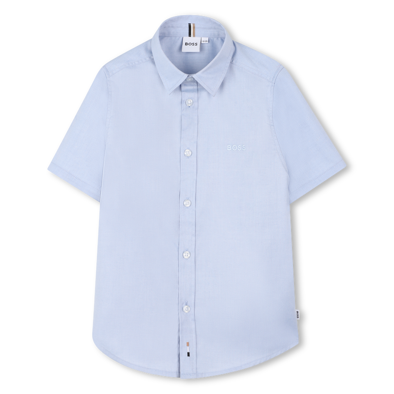 Plain cotton shirt BOSS 
                        BOY