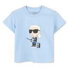 T-shirt and Bermuda shorts set KARL LAGERFELD KIDS 
                    BOY