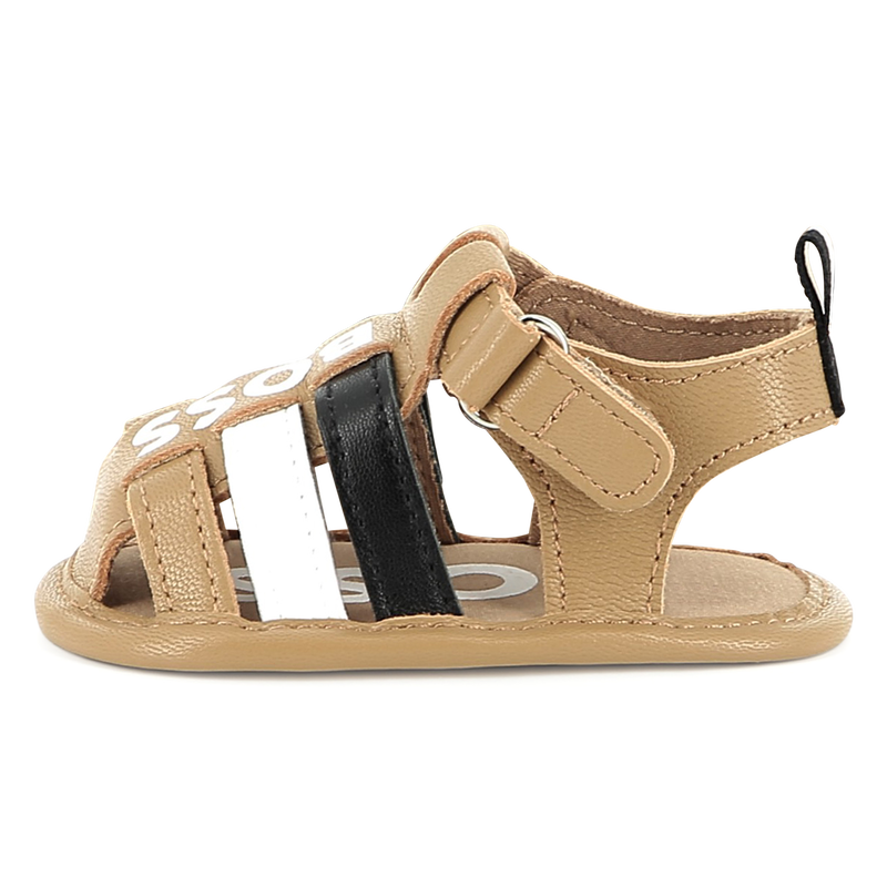 Hook-and-loop strap sandals BOSS 
                        BOY