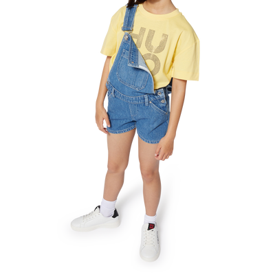 Short denim dungarees HUGO GIRL