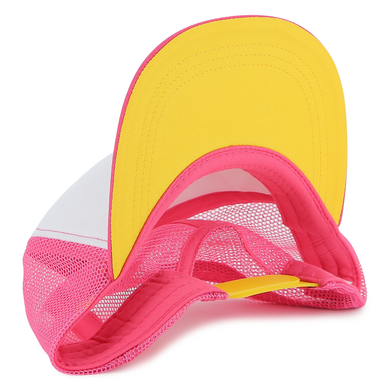 Adjustable bi-material cap HUGO 
                        GIRL