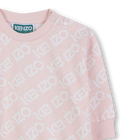 Printed fleece dress KENZO KIDS 
                    GIRL