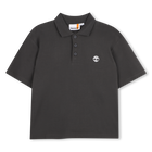Short sleeve polo, DARK GREY, hi-res