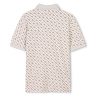 Printed straight polo shirt BOSS 
                    BOY