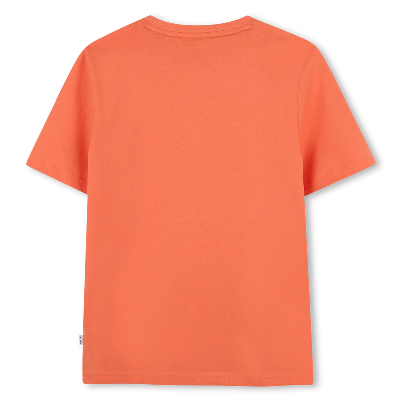Short-sleeved cotton T-shirt BOSS 
                        BOY