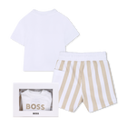 T-shirt + shorts set BOSS 
                    BOY