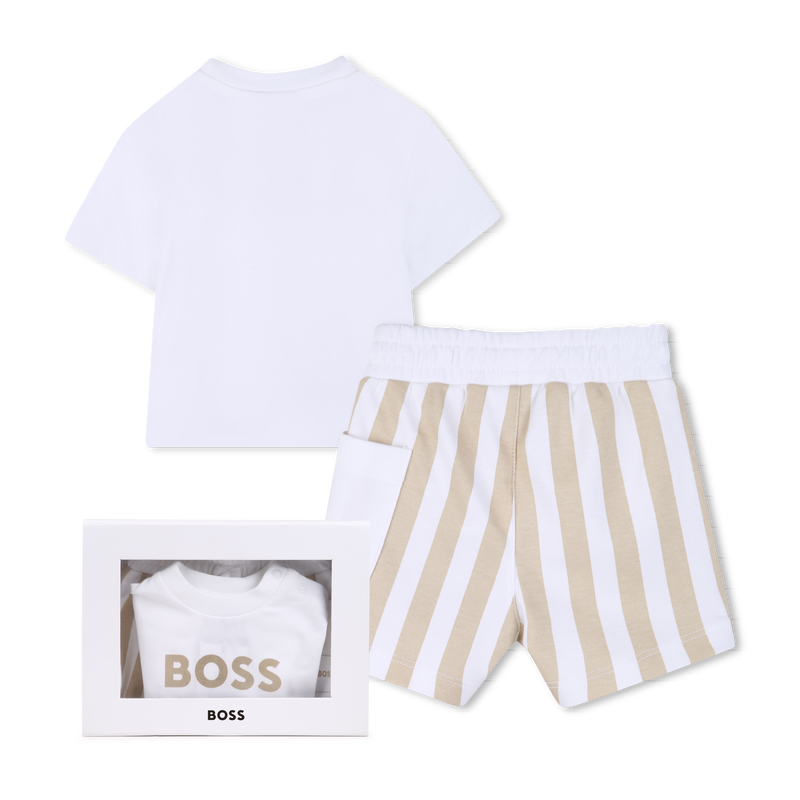 T-SHIRT + SHORTS SET BOSS 
                        BOY